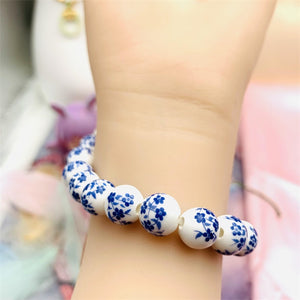 HGSB11  Mysterious Charm From Oriental of QingHua Porcelain Bracelet