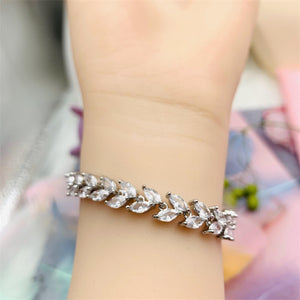 HGSB12  Wheat Desigh Zircon Bracelet Ins Style