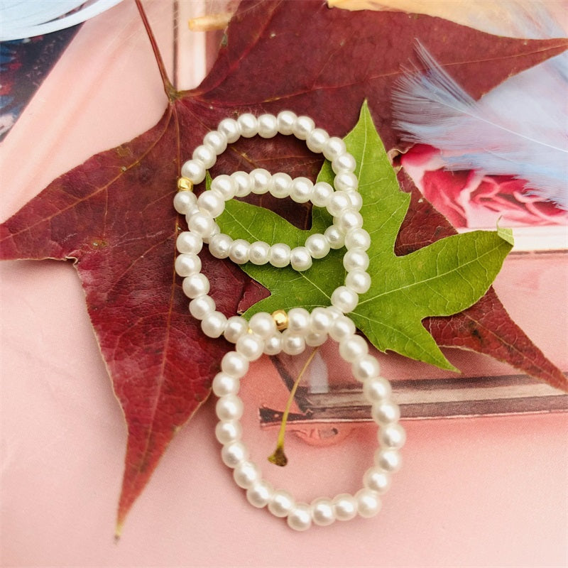 Mini Natural Freshwater Pearl Rings Simple Style