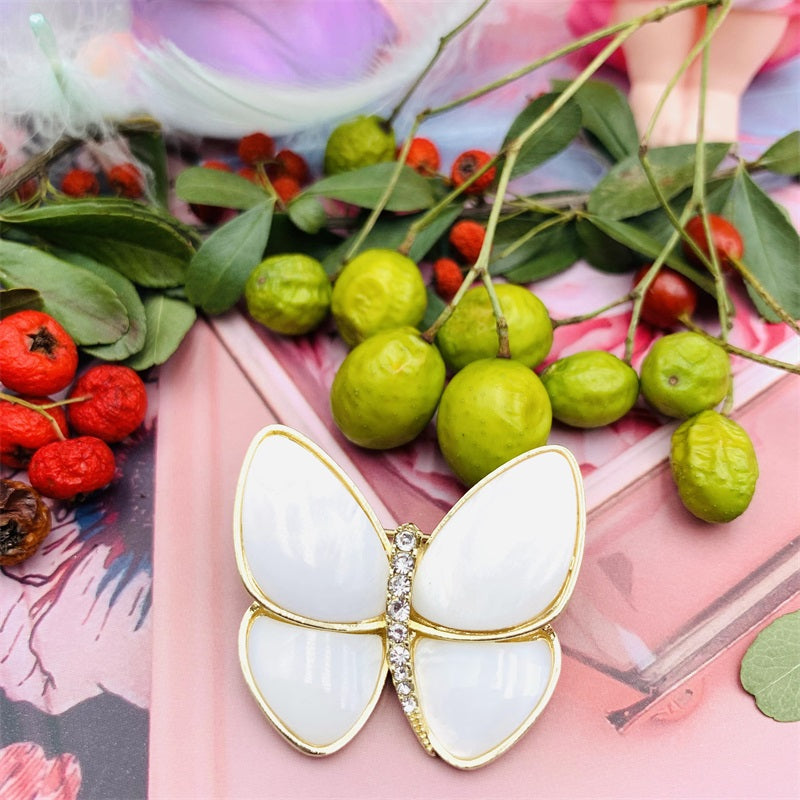 Pearl Shell Brooch for Girl （Butterfly）