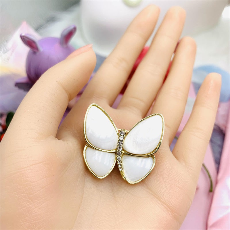 Pearl Shell Brooch for Girl （Butterfly）