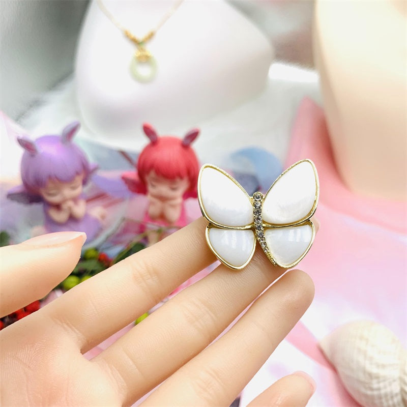 Pearl Shell Brooch for Girl （Butterfly）